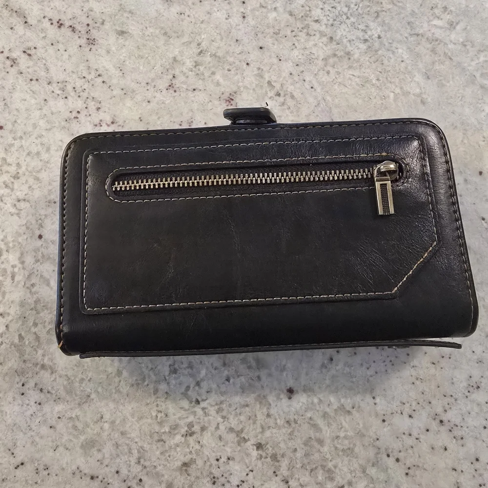 Black Women's Pola Wallet